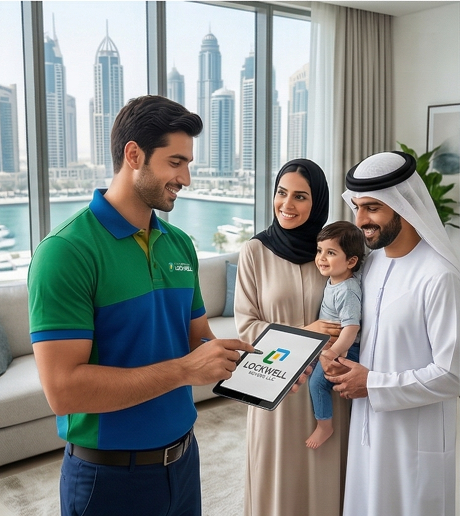 Home removal survey being conducted at a Dubai home.