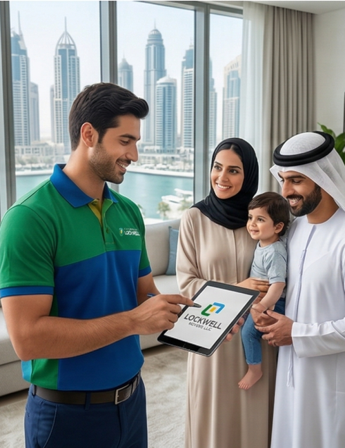 Home removal survey being conducted at a Dubai home.